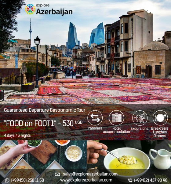 Guaranteed Departure Gastronomic Tour  «Food on Foot 1» - 530 USD*