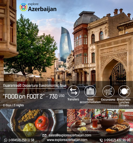 Guaranteed Departure Gastronomic Tour «Food on Foot 2» -  730 USD*